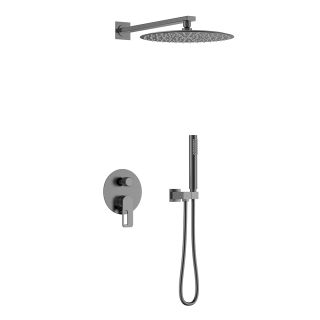 Душевой комплект Black&White Gravity 9105GM оружейная сталь